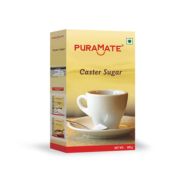 Puramate caster sugar 100 gm Expiry 4/2026