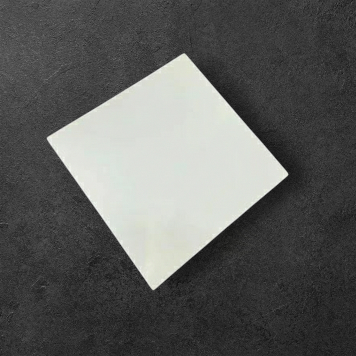 5 Inch Square white Base Board