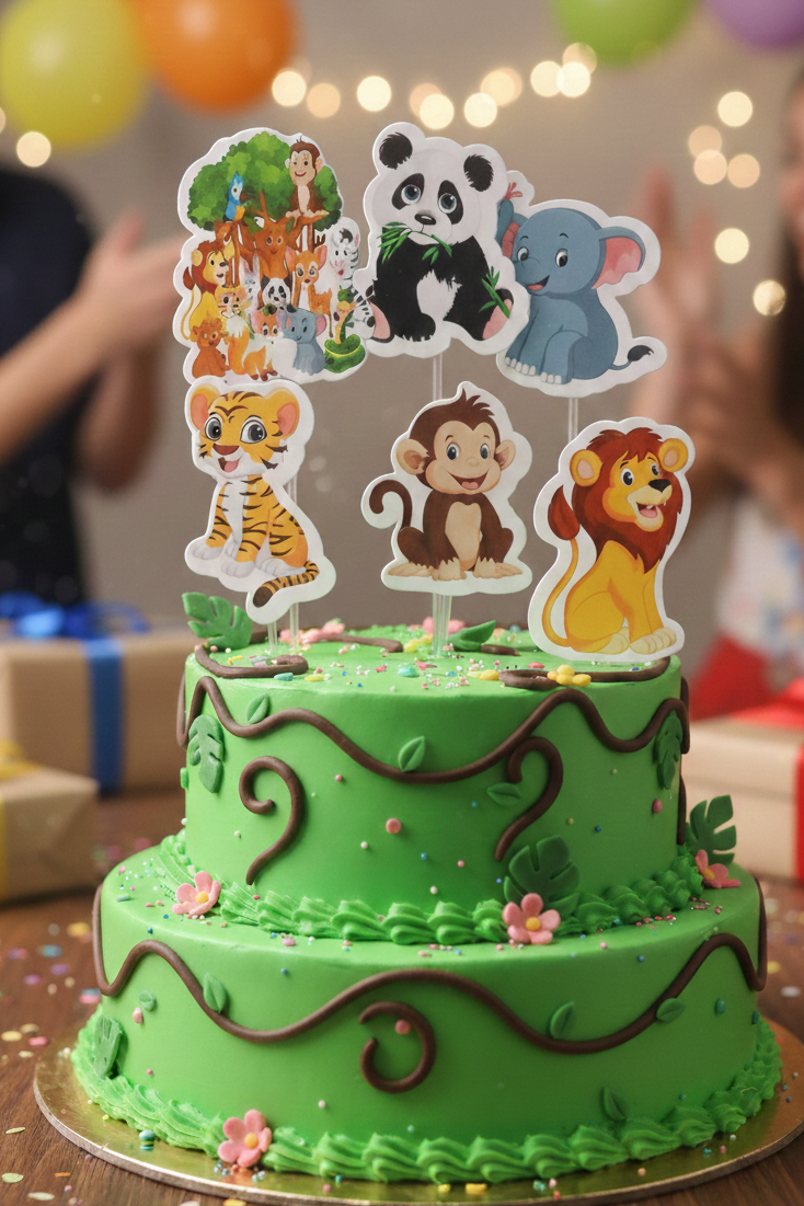 Jungle Theme Topper