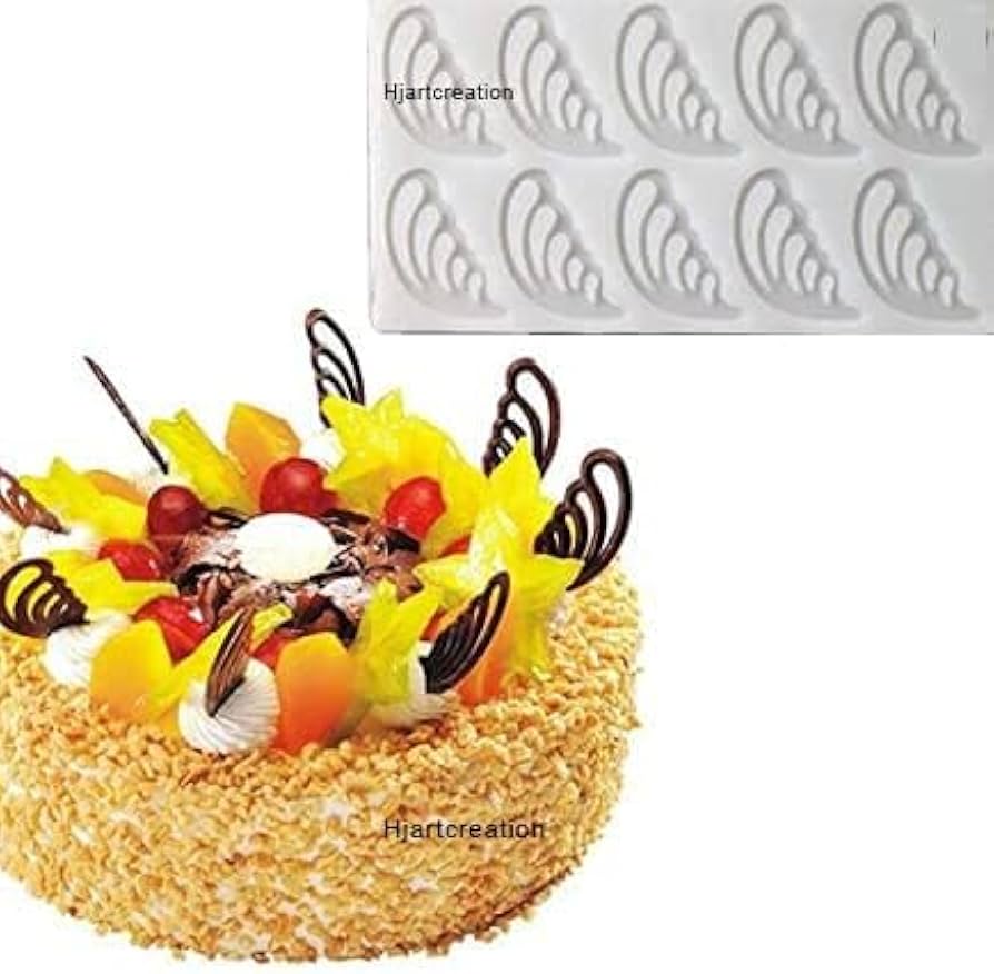 Wing shape Garnishing Sheet