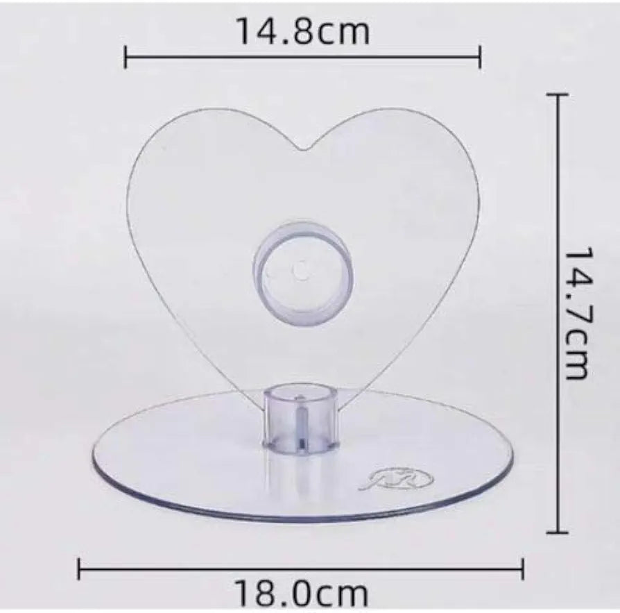 Vertical Heart Cake Spacer