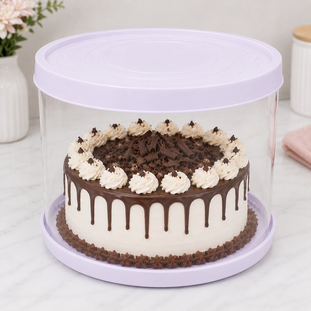 Pull me up round cake box 12x12x12