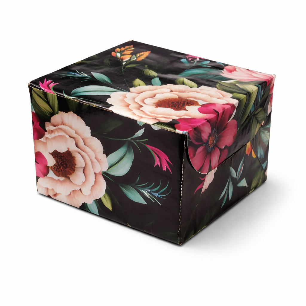 1 Pound printed cake box 8x8x5 inch