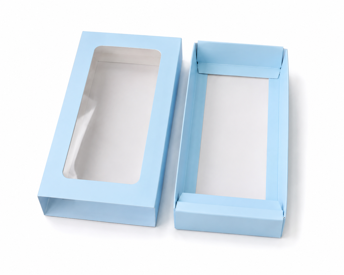 Blue Bar Box Size - 6x3.5x1 inch
