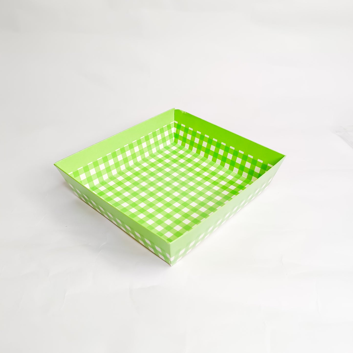 Green Loaf mould with lid bake and serve mould Square Size-4.9x4.5x1.5 inch