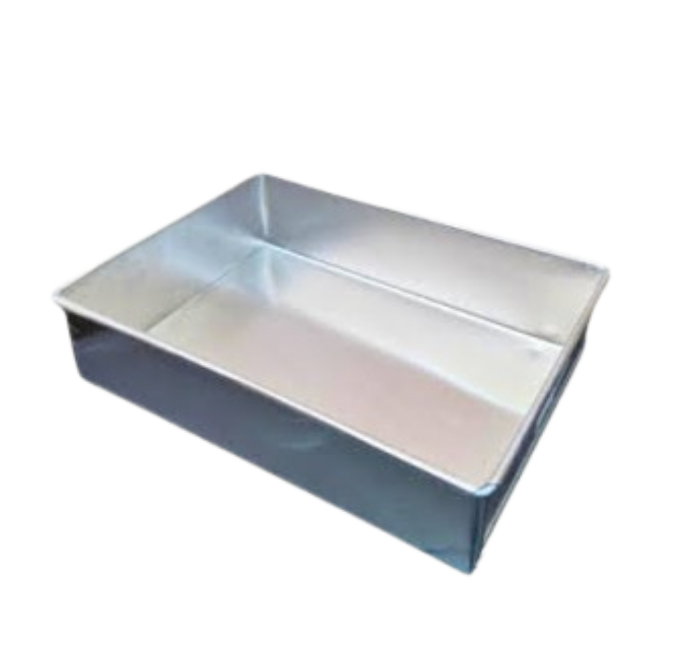 Rectangle cake tin 8x6x2 inch