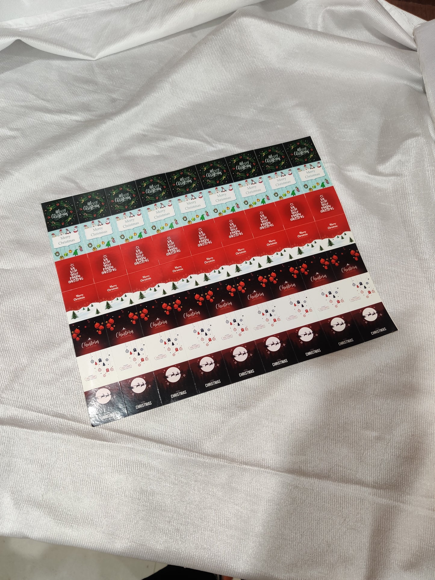 Christmas Sticker sheet 63 sticker in 1 Sheet