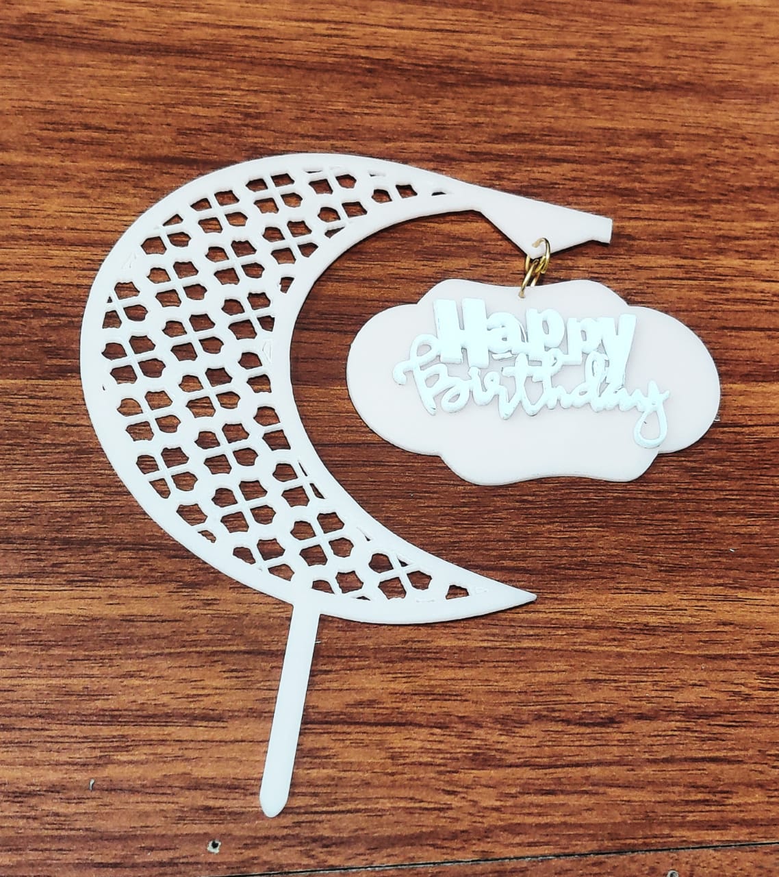 Happy Birthday Acrylic Topper