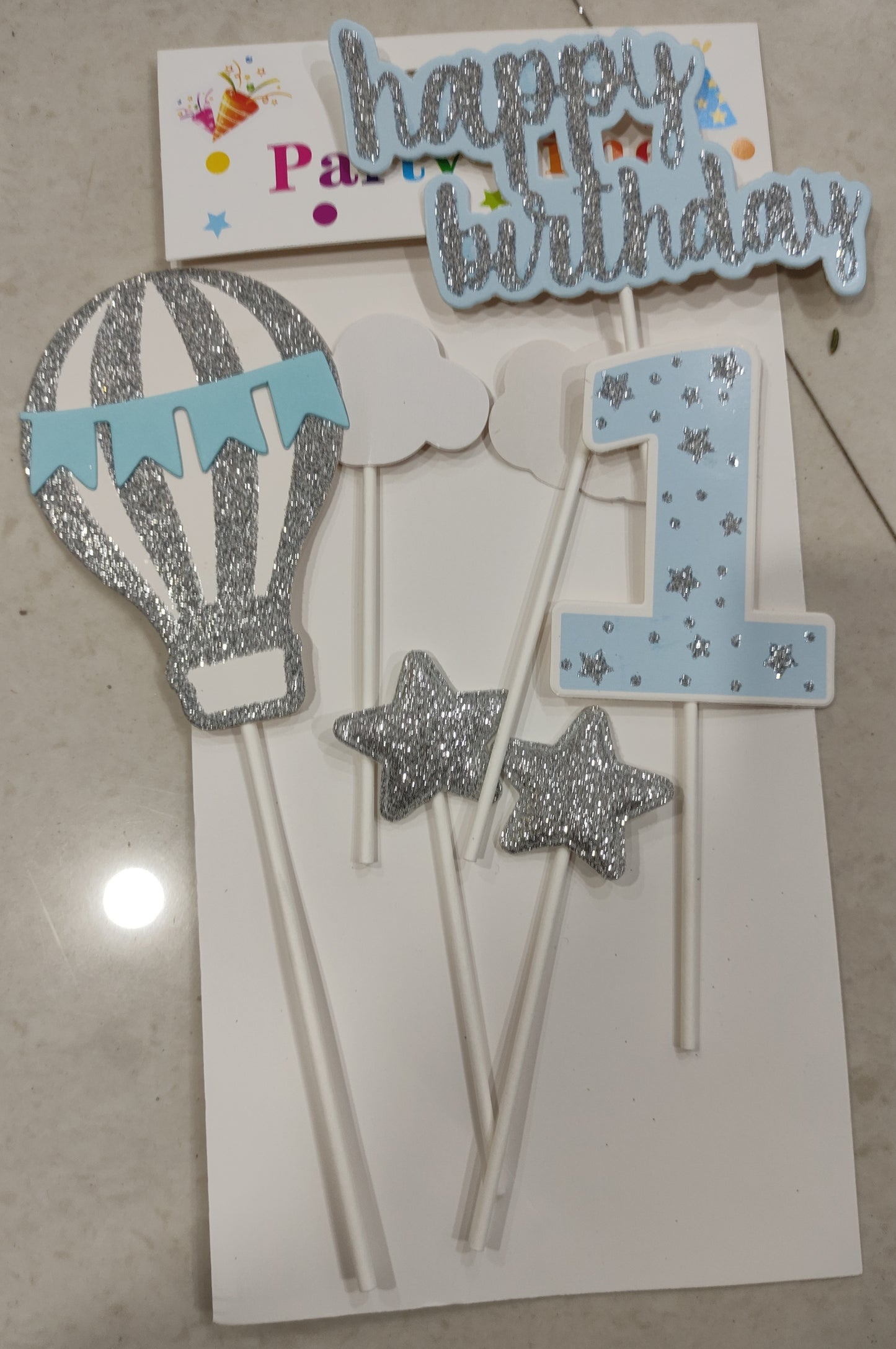 Premium 1st Birthday Topper
