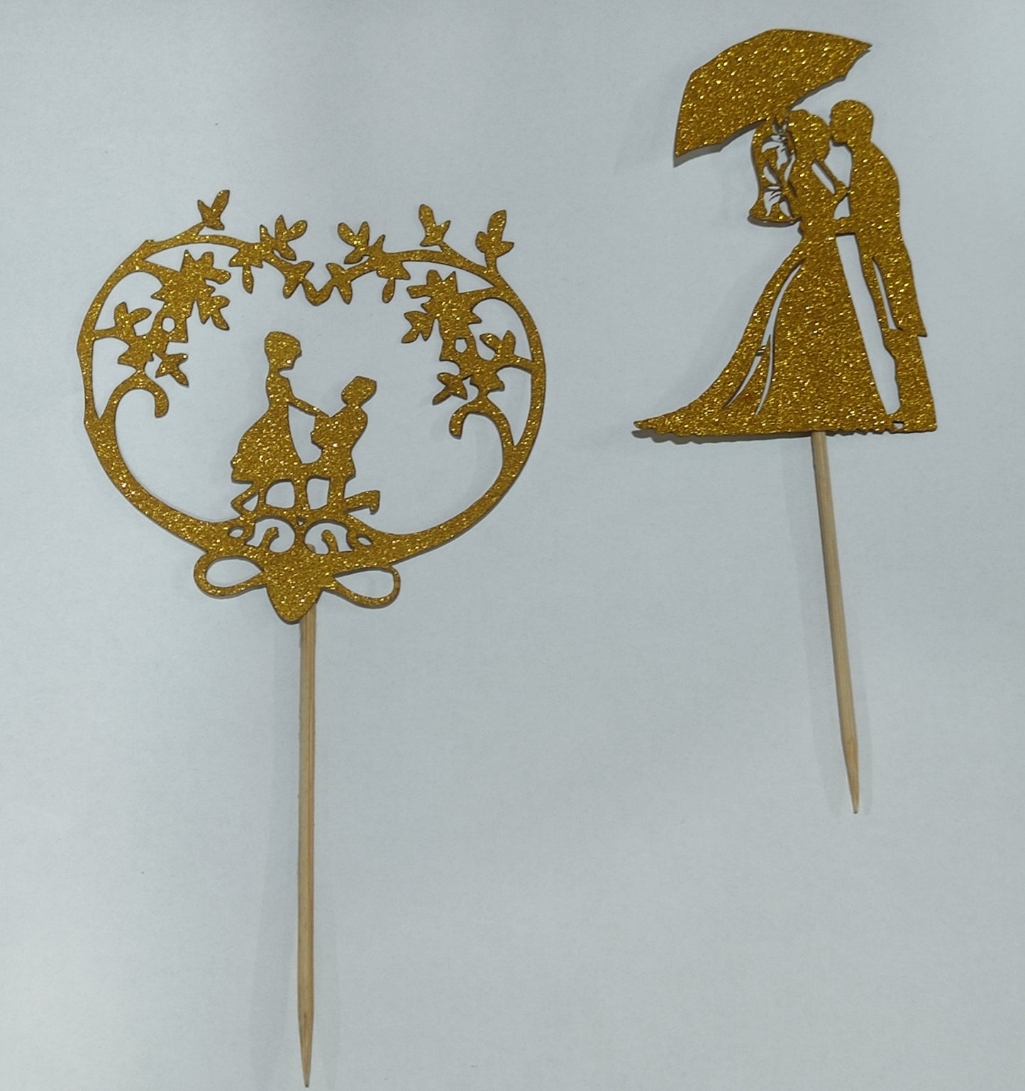 Couple Acrylic Topper (random design)