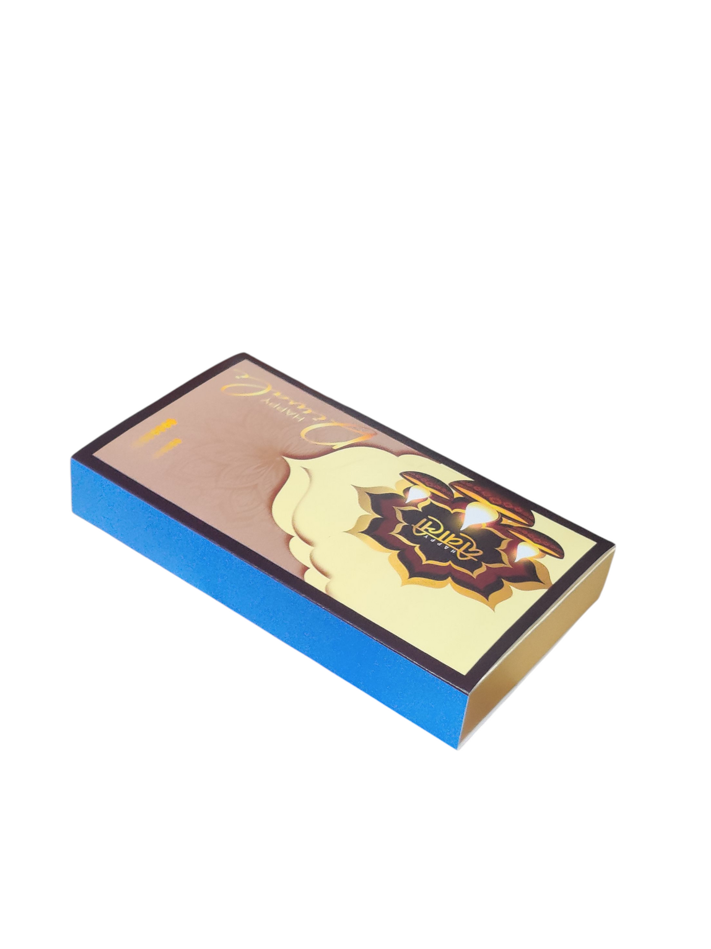 8 Cavity Slider Diwali Box For Chocolate and Brownie Size 8x4x1.5 Inch