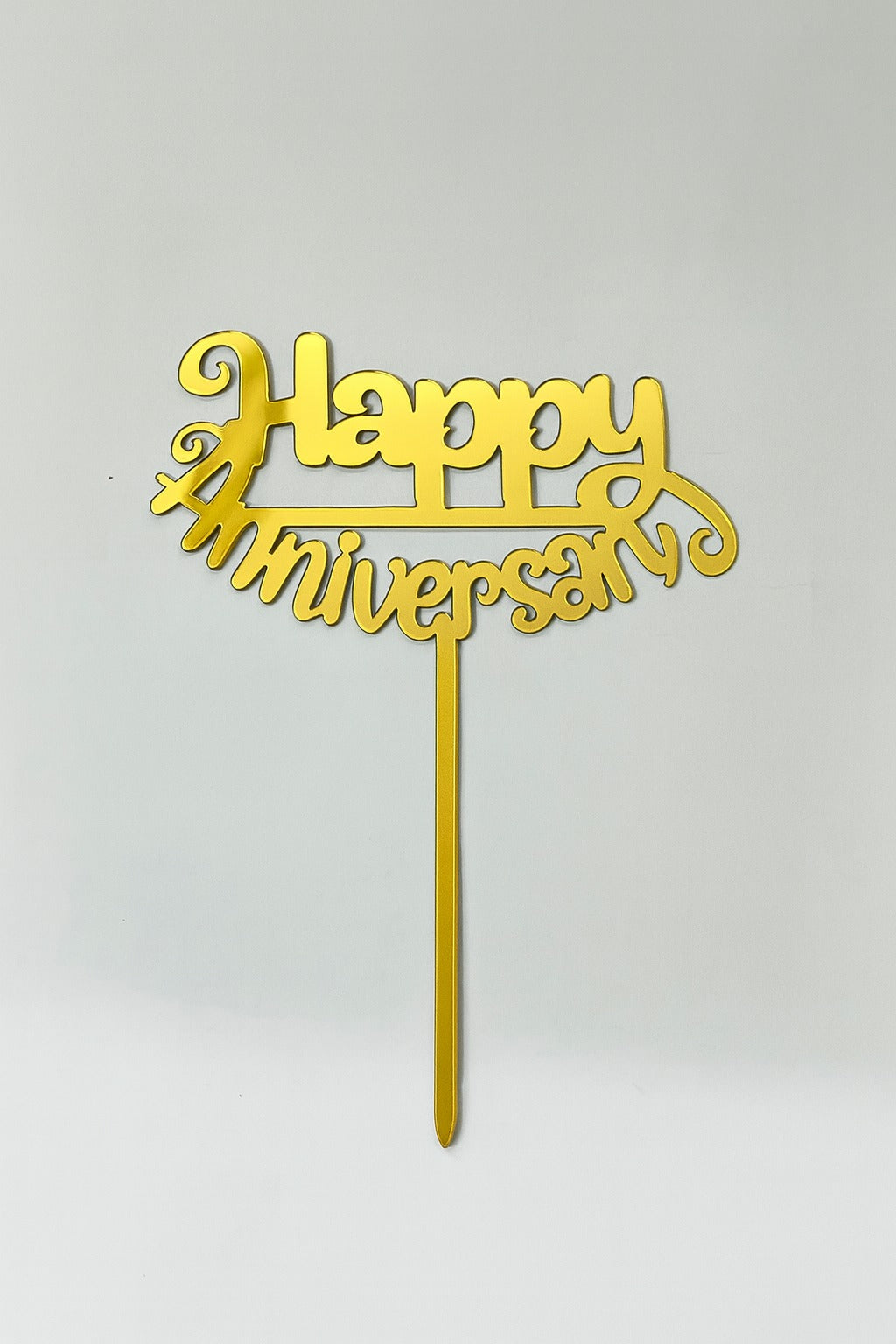 Happy Anniversary Economic Topper