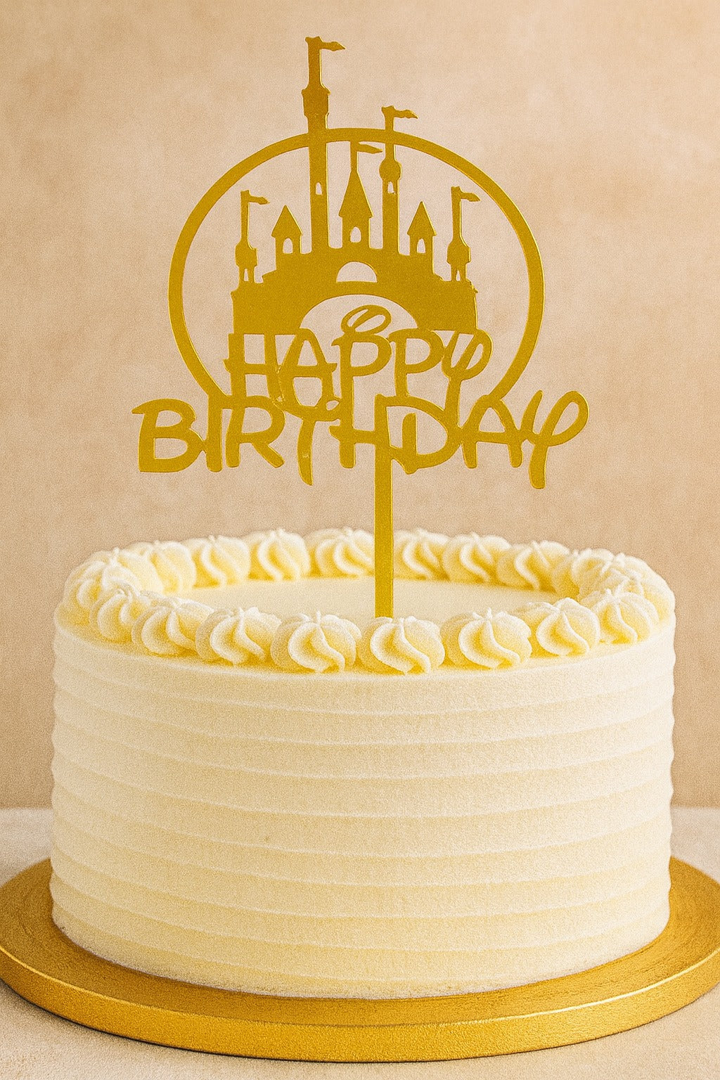 Economic Happy Birthday Cake Topper
