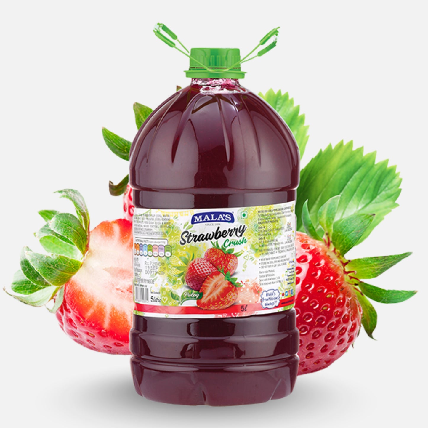 Malas Strawberry Crush 5 ltr