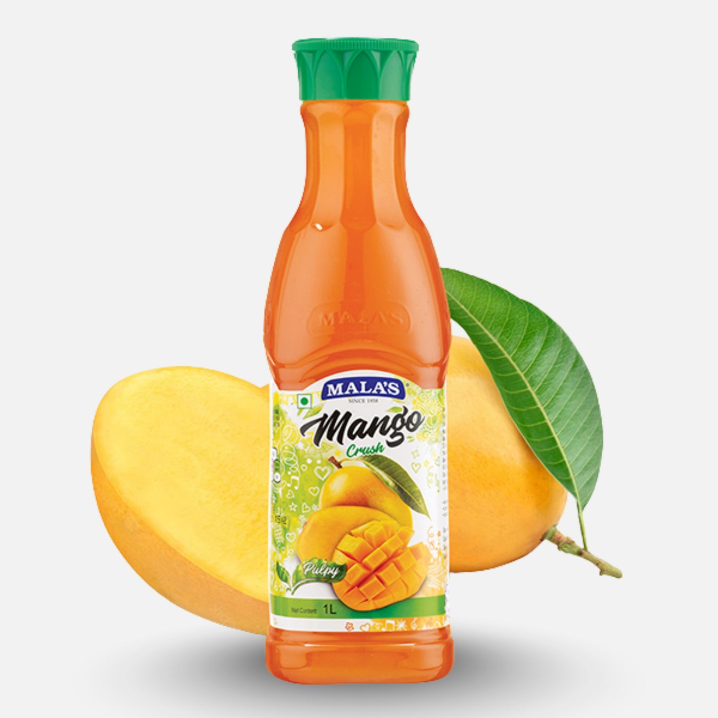 Mala's Mango Crush 1Ltr