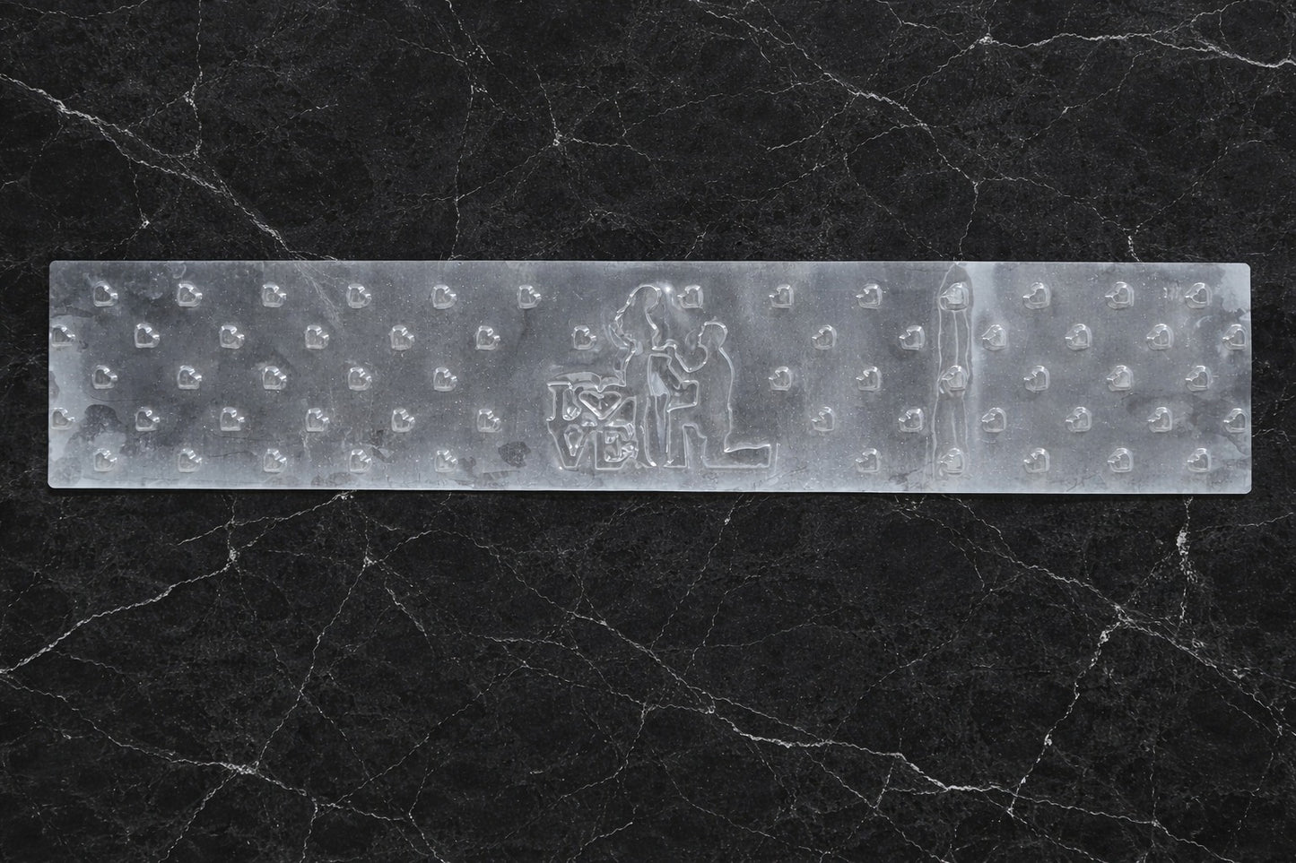 Proposal (LOVE couple) design PVC mould sheet