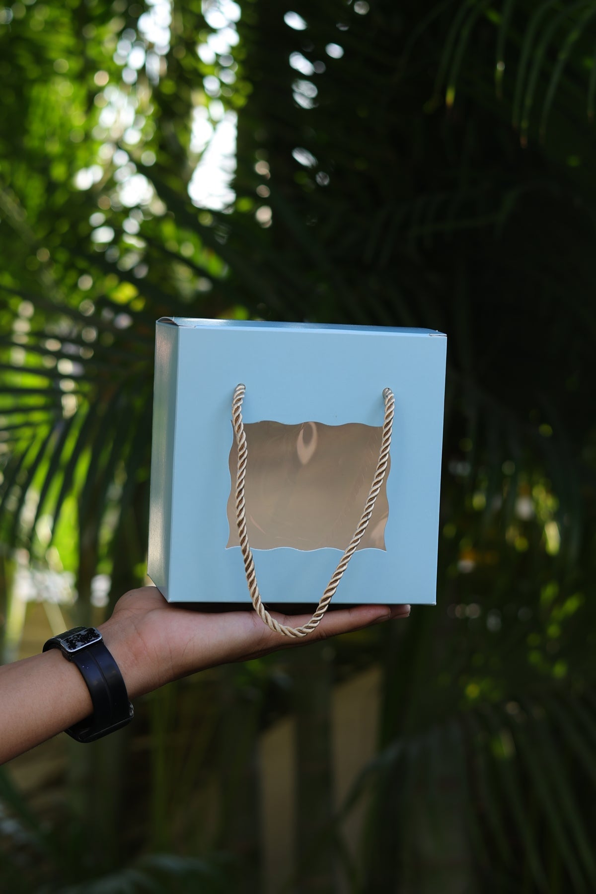 Window Gift Box 6x6x4