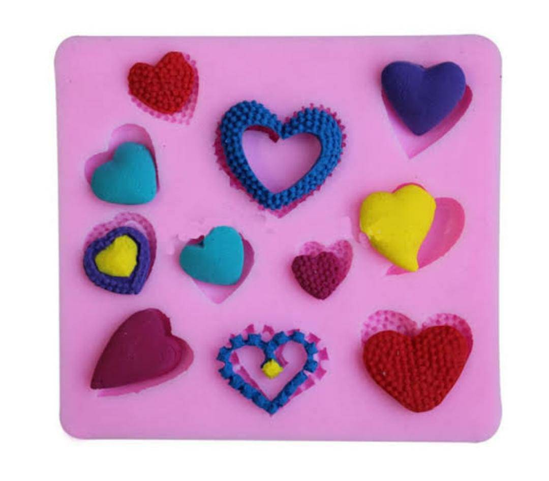 Heart Silicon Fondant Mould
Code - AM047
size - 3.5*3.2 Inch