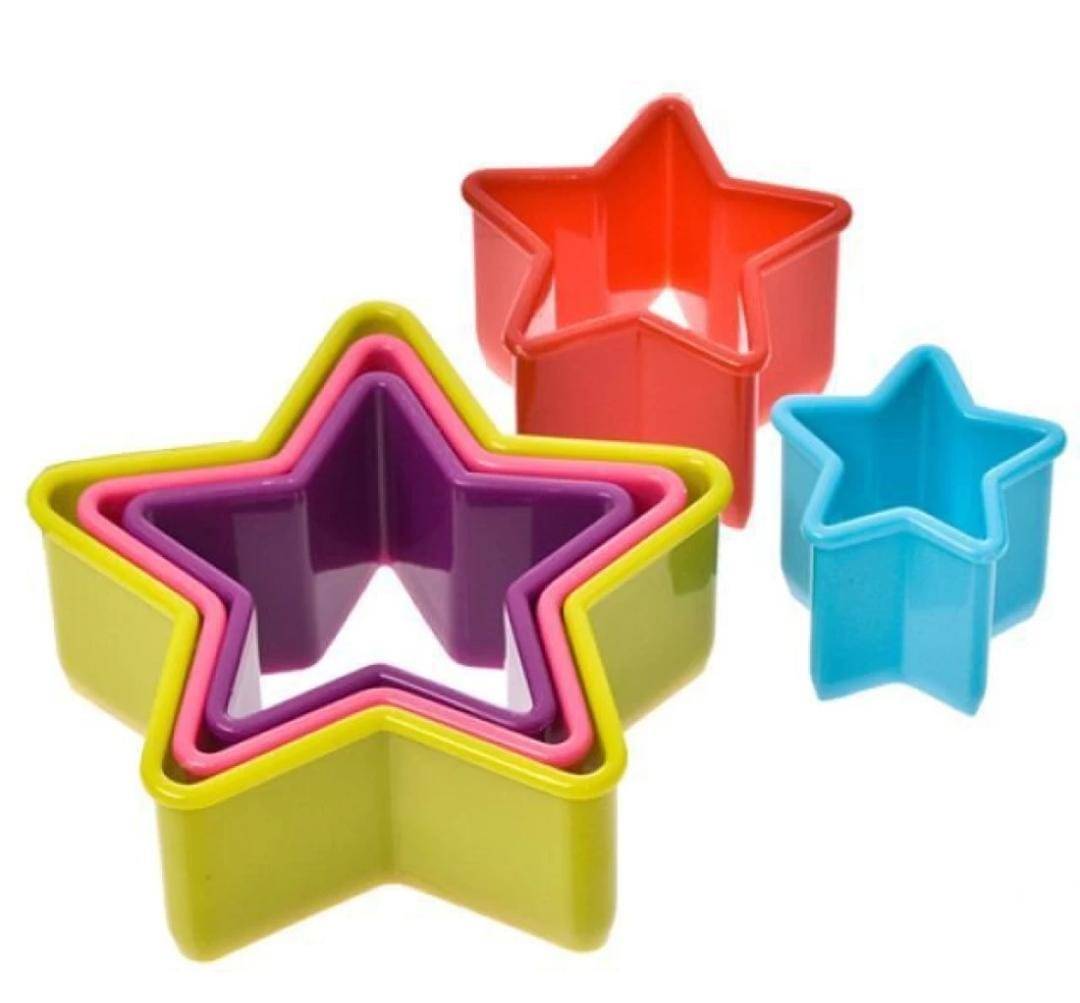 Star Shape Cookie Cutter
Set of 5