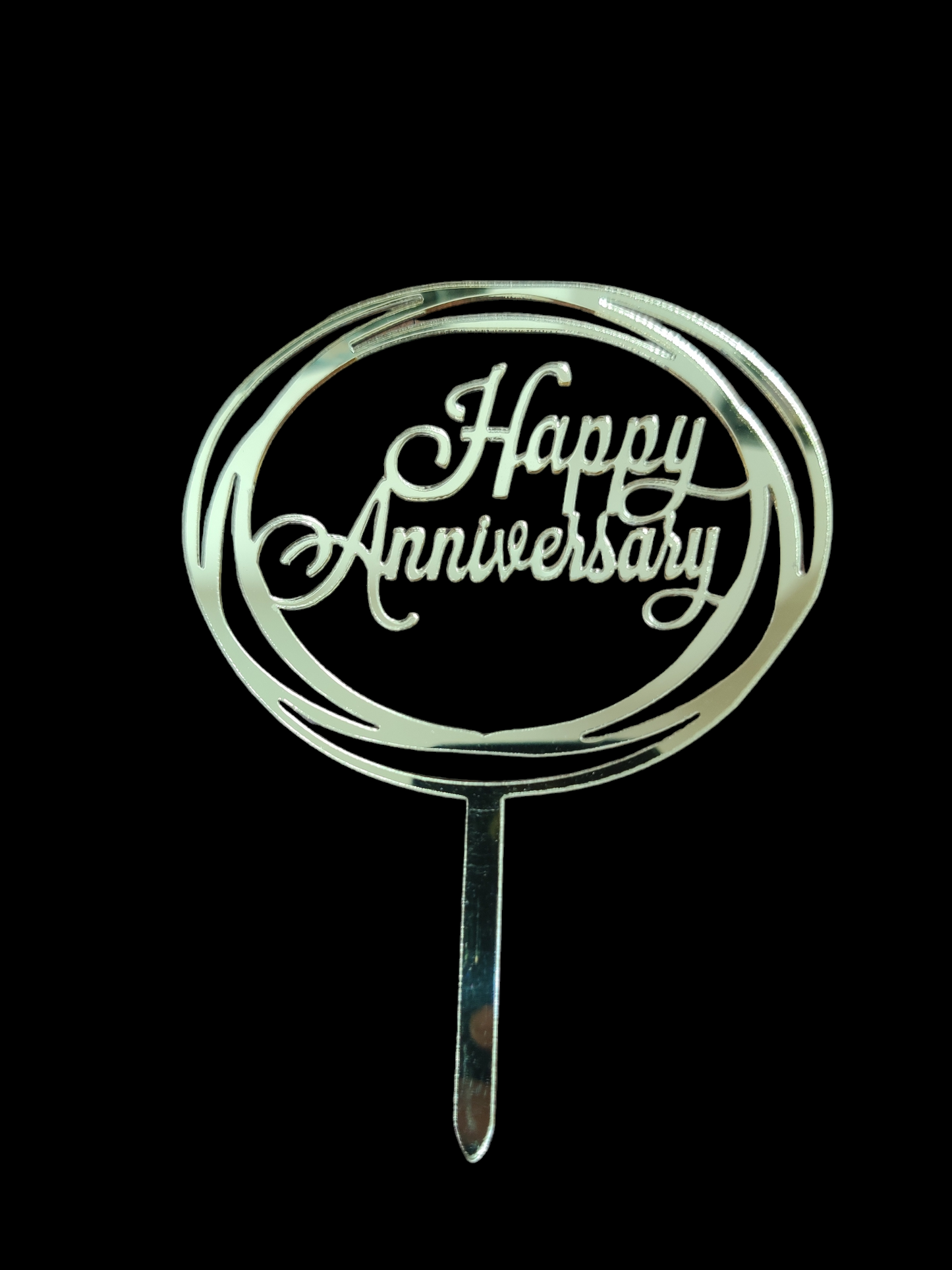 Happy anniversary Acrylic Topper