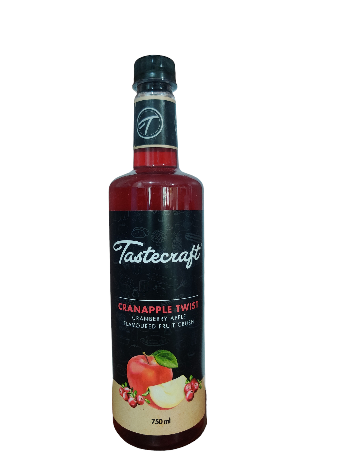 Tastecraft Cranapple Twist fruit crush 750 ml