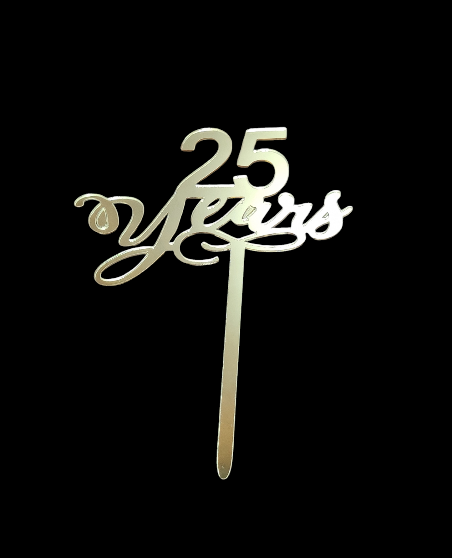 25 year Acrylic topper