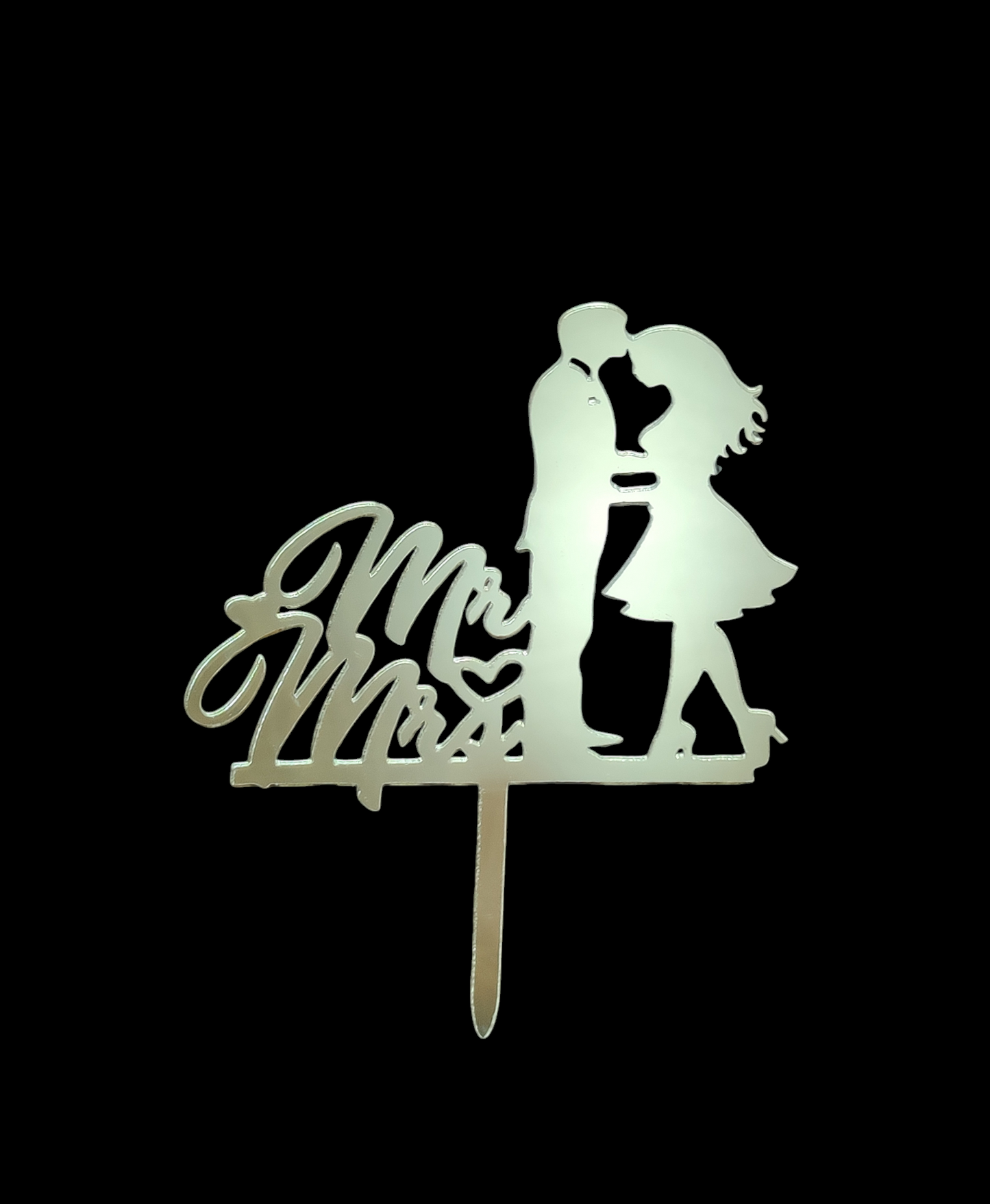 Mr & mrs Acrylic Topper