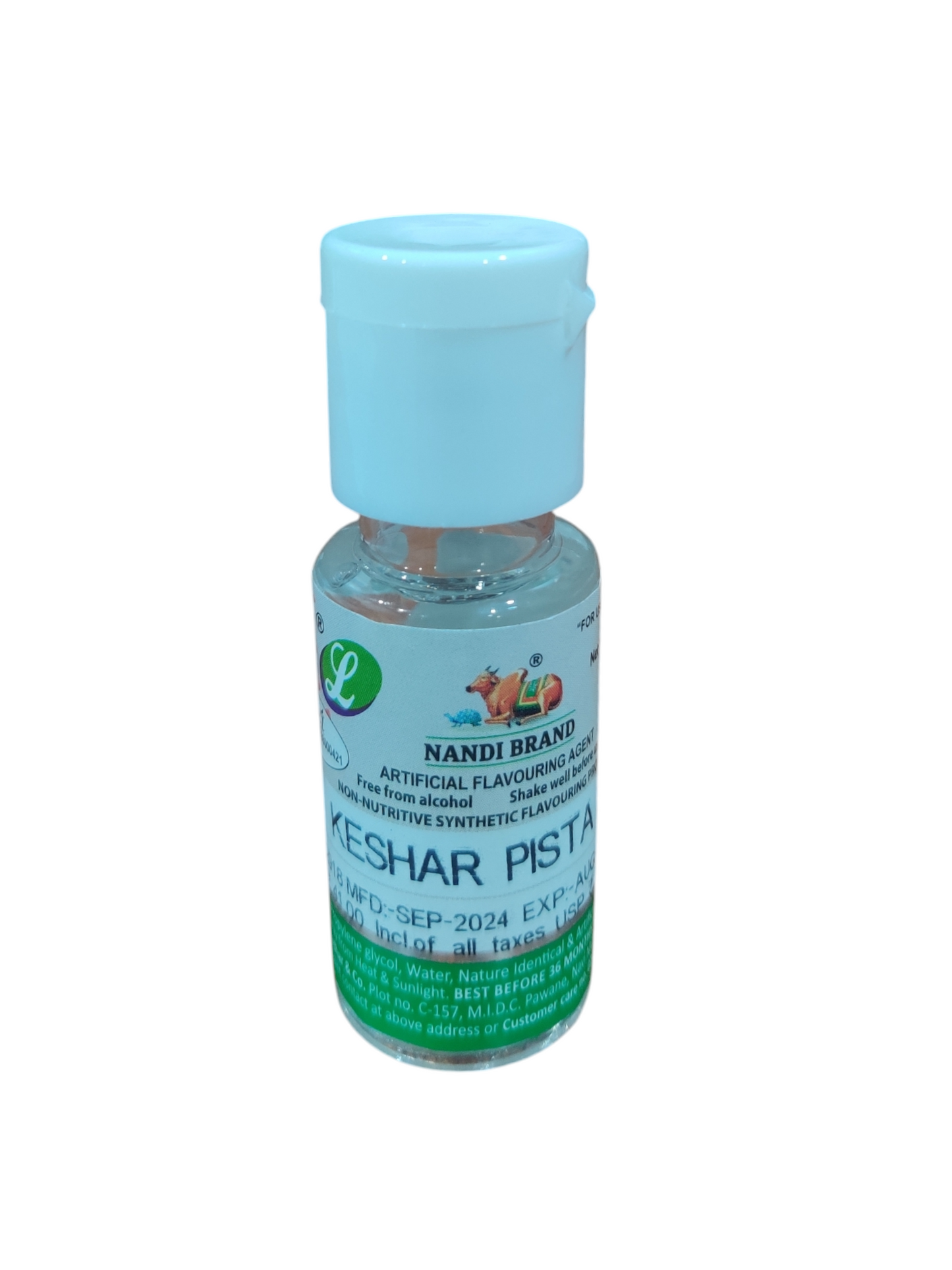 Nandi Kesar pista Essence 20 ml Water Based