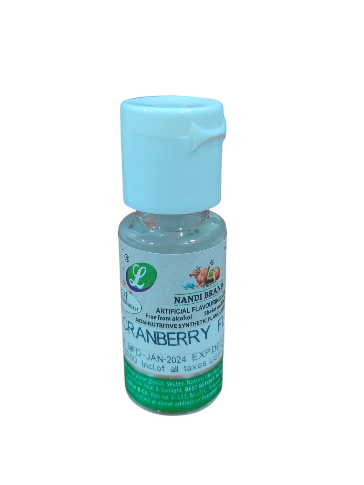 Nandi Cranberry Essence 20 ml Water Based