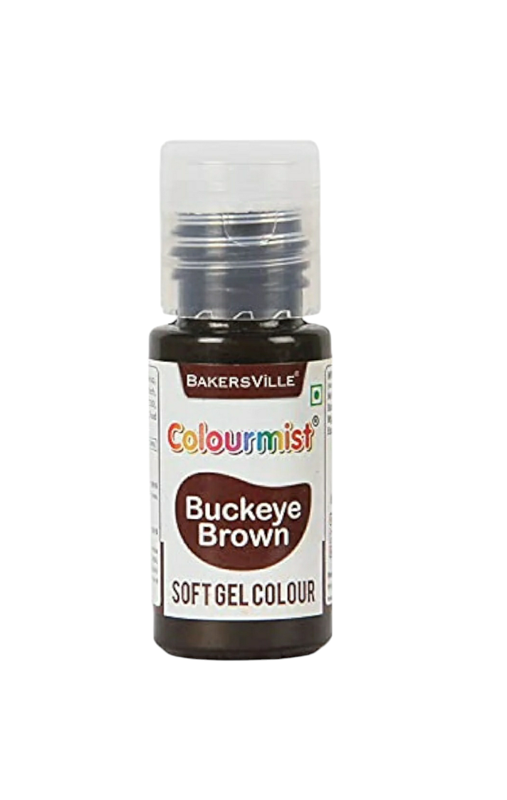 Bakersville Colourmist Buckeye Brown Soft Gel Colour 20g