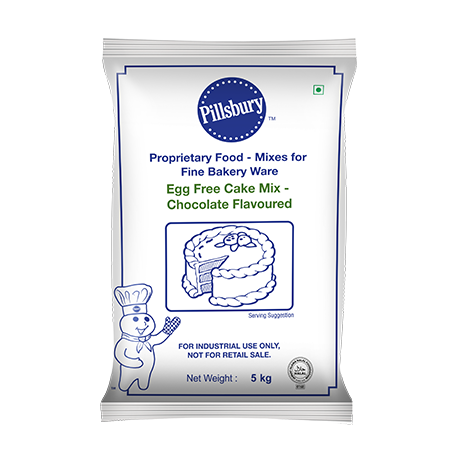 Pillsbury Premium Egg Free Cake Premix Chocolate Flavoured 5 kg