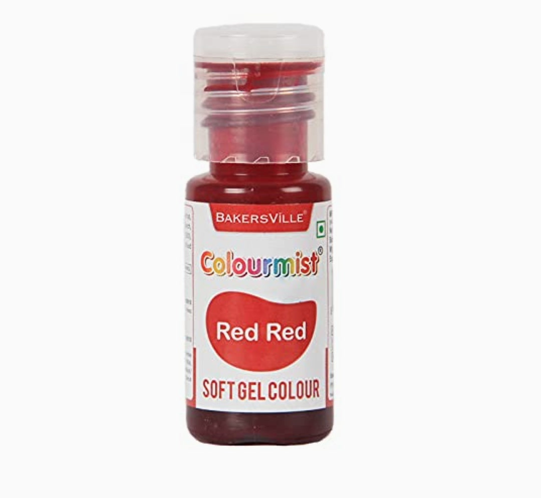 BakersVille Colourmist Red Red Soft gel Colour
