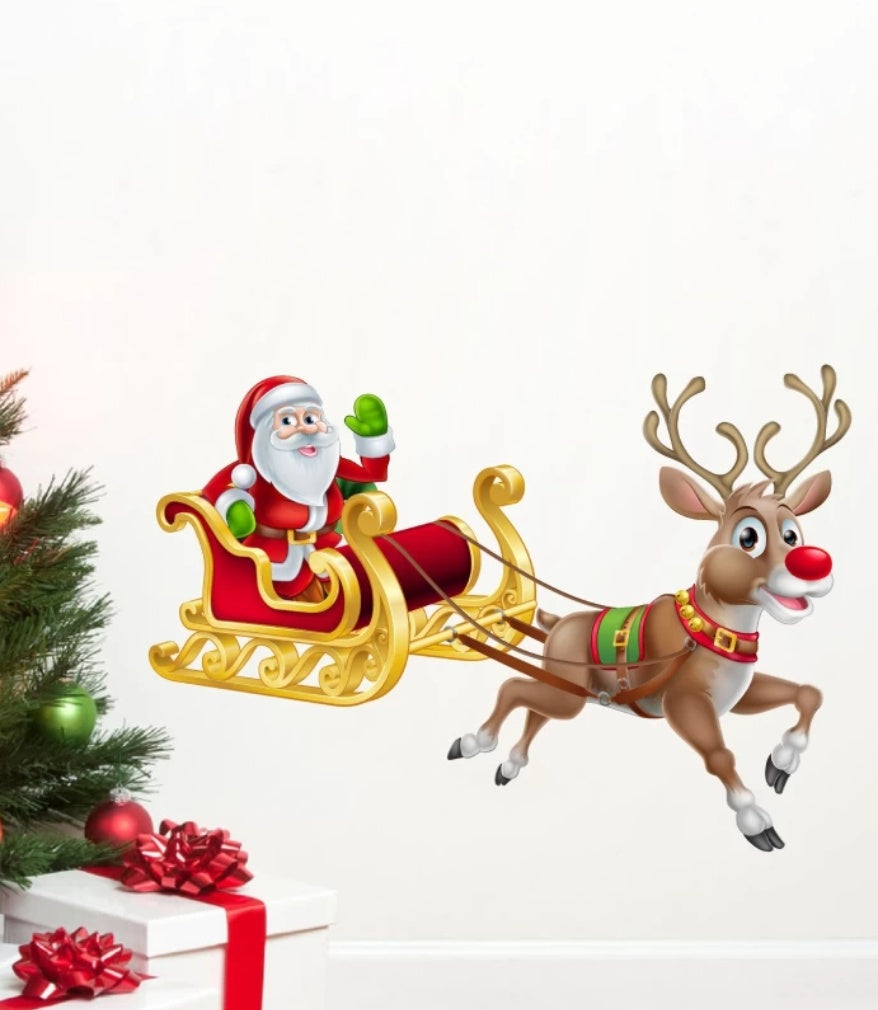 PanKraft Christmas Santa Claus Edible Waffer sheet (TT-211)
