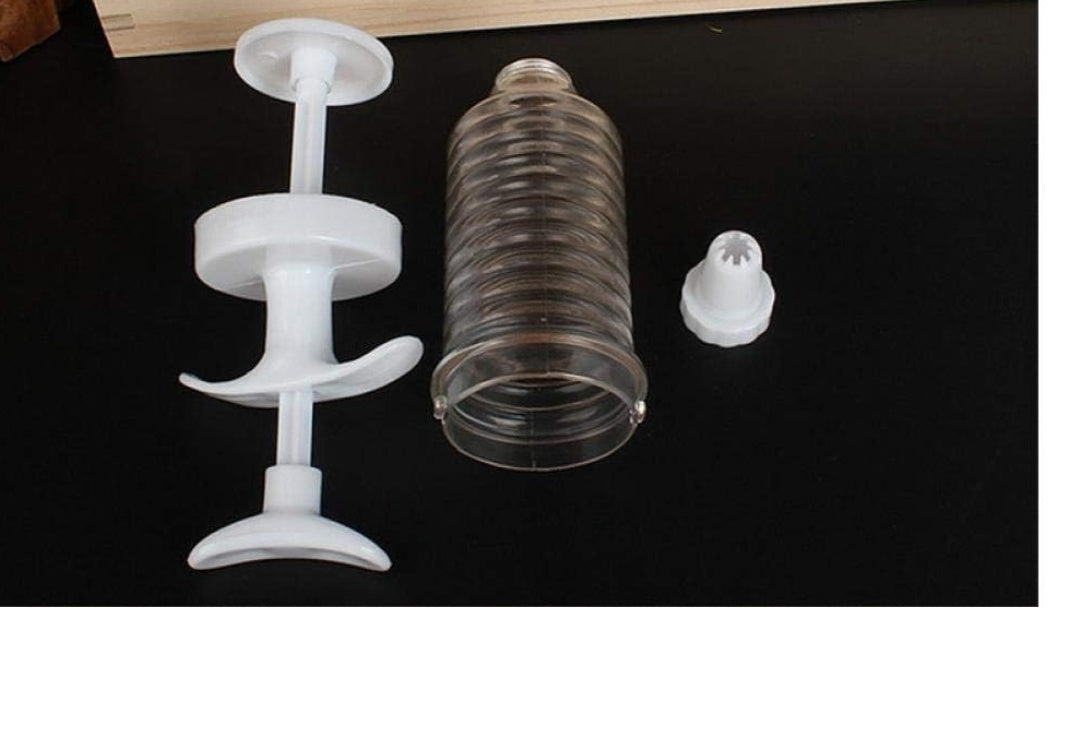 Cake Decorating Icing Piping Cream Syringe Tips 8 Nozzles Set Tool