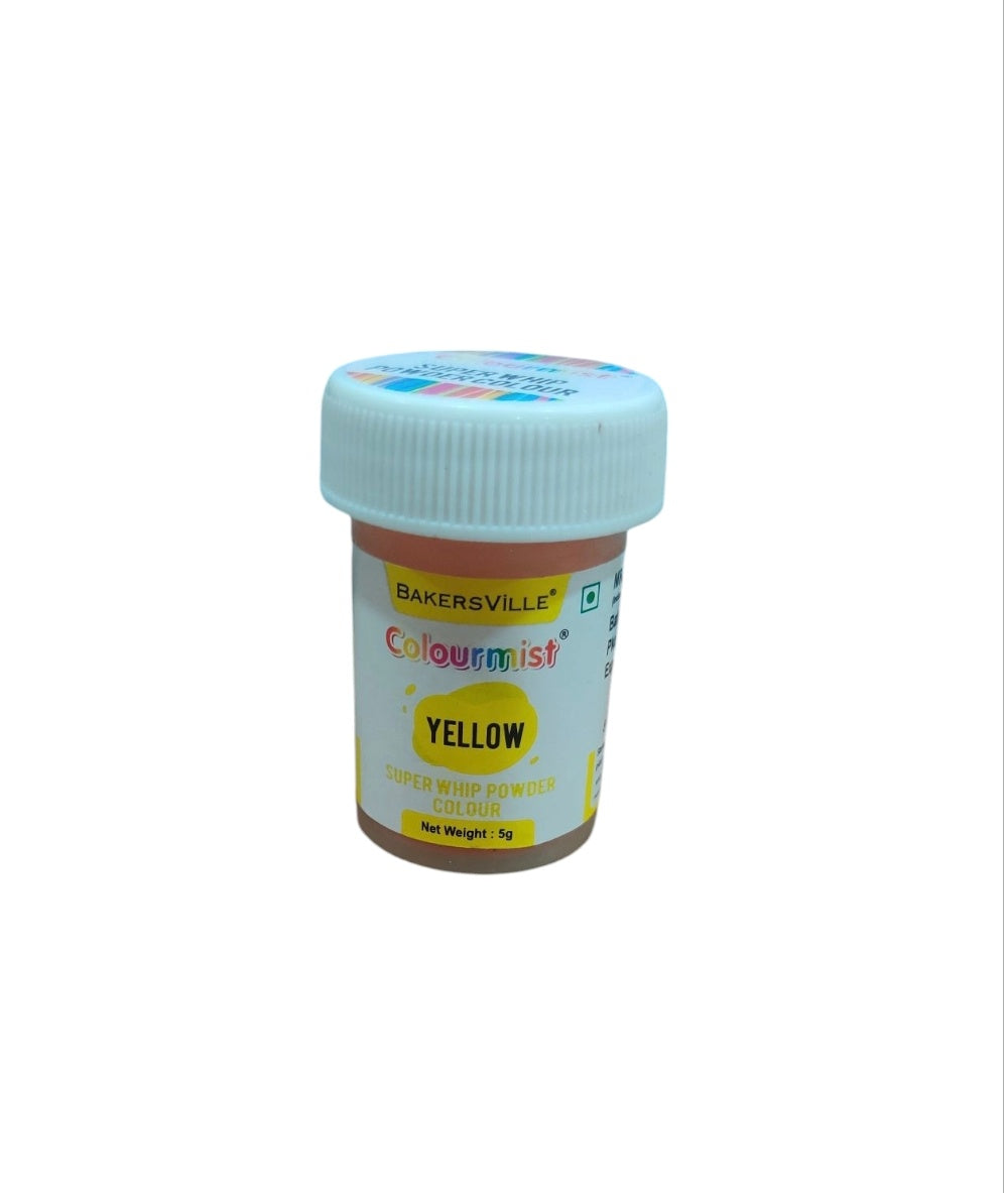 Bakersville Yellow super whip powder colour - 5g