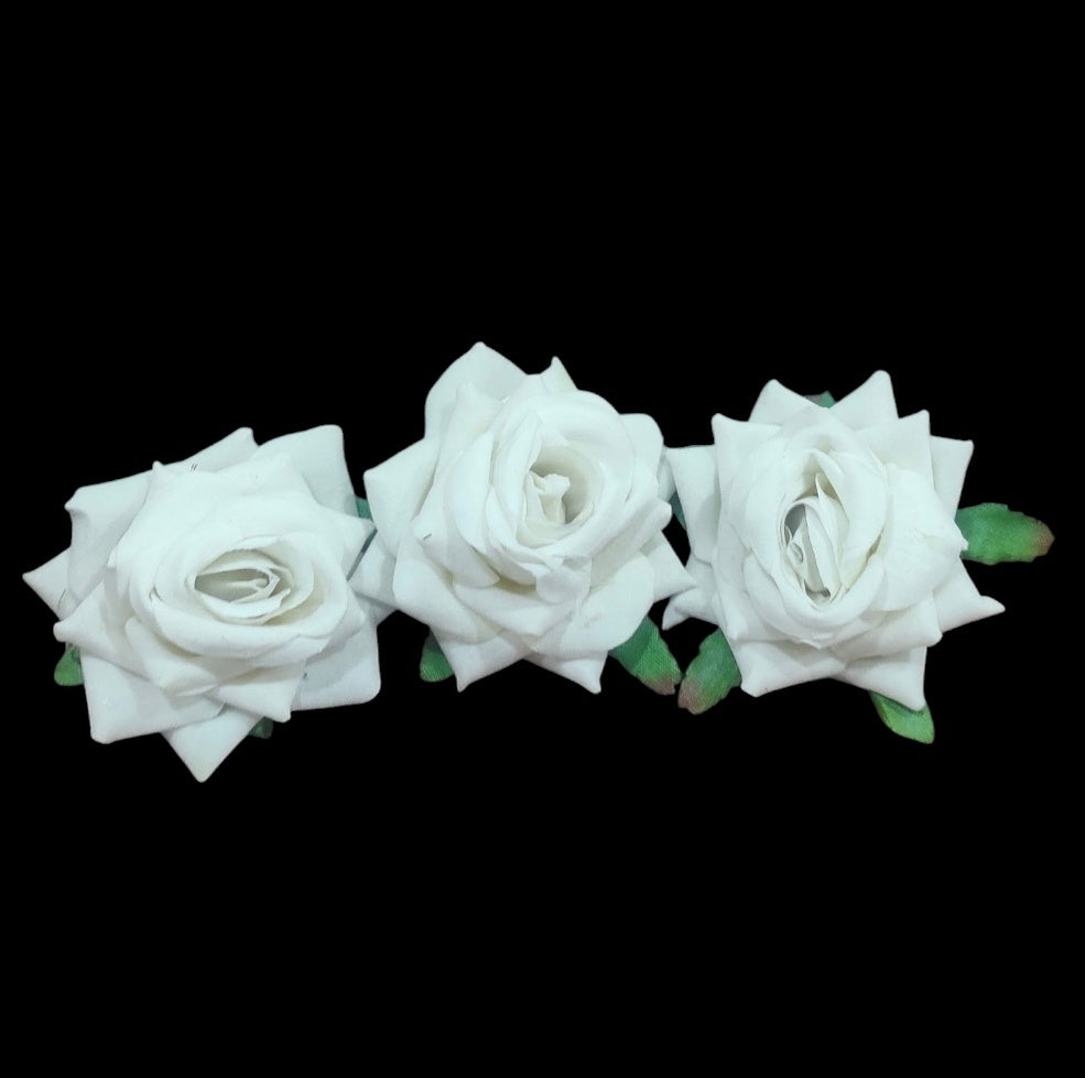 Artificial White Rose Flower