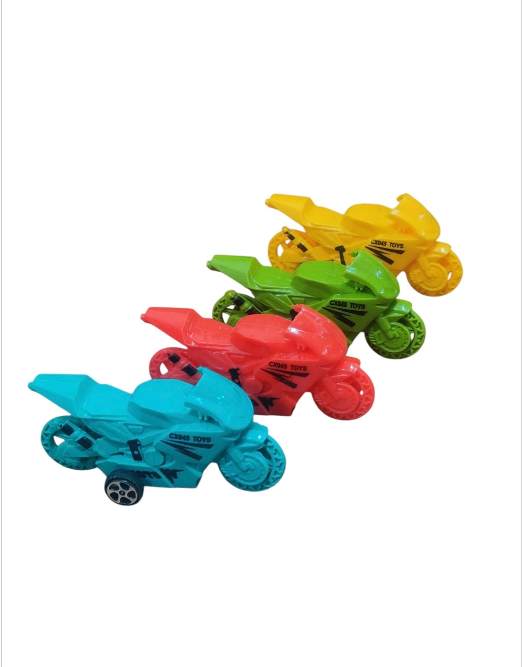 Bike Cake Topper set of 4