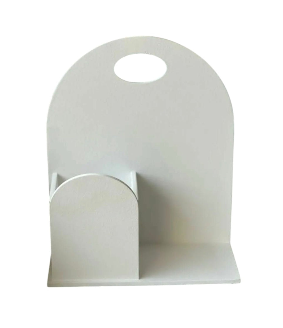 Foldable White Cake Hamper Stand
