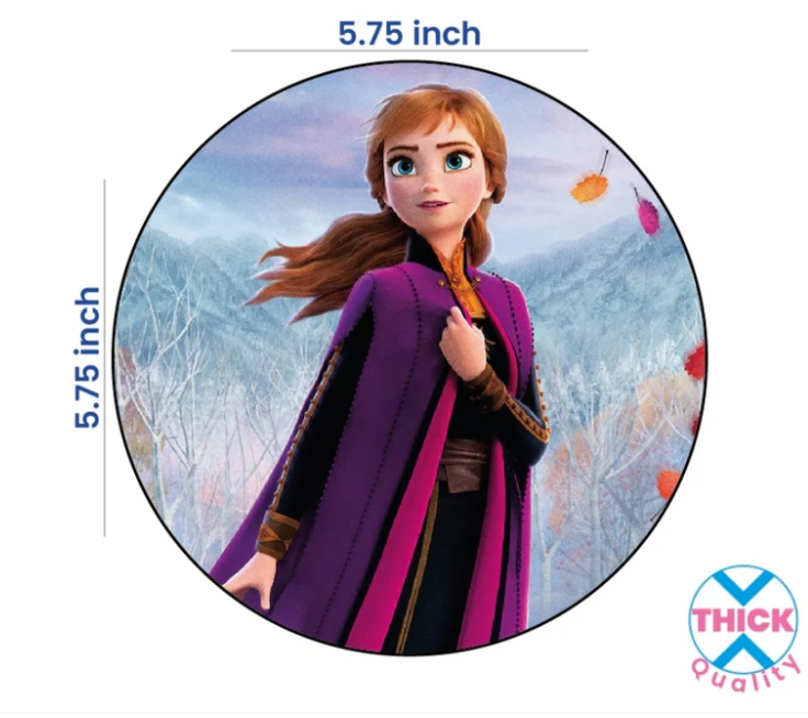 Tastycraft (Frozen Anna) theme Edible Precut Wafer sheet (EWC-120)