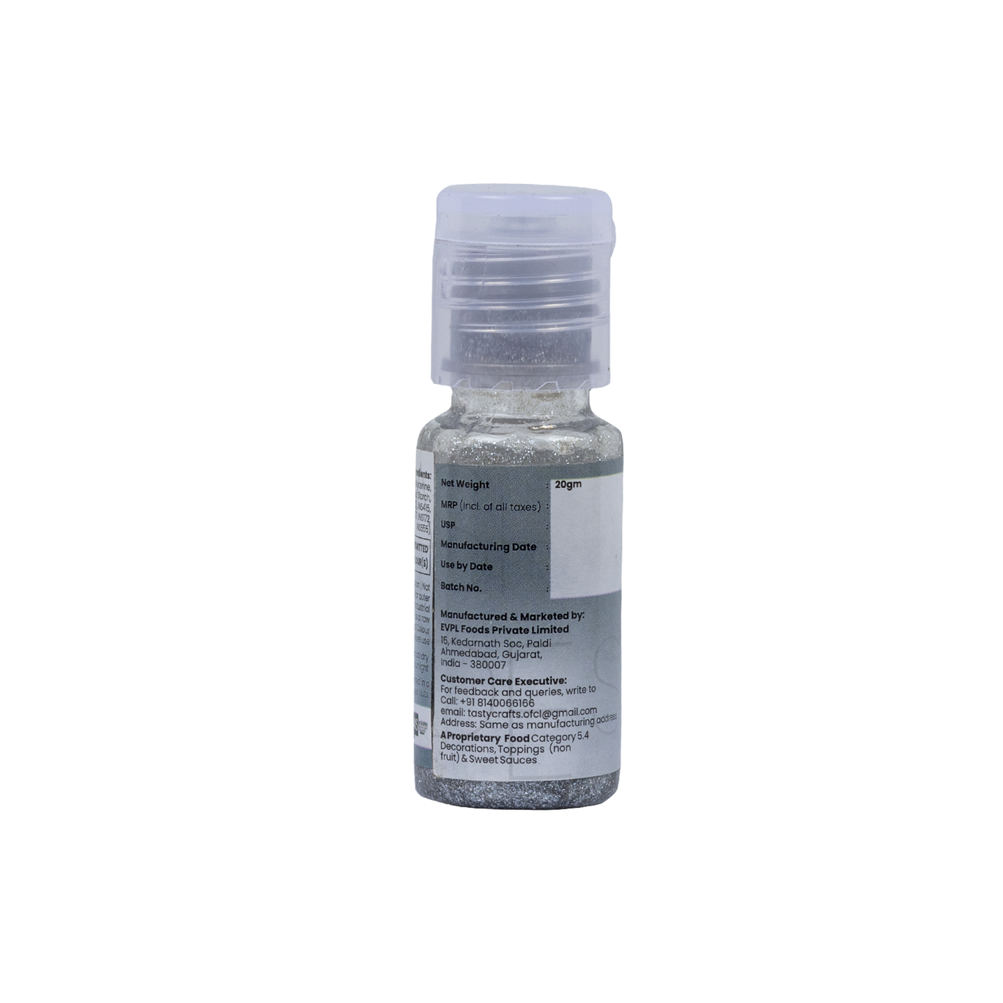 Tastycrafts Silver Gel Colour 20 gm