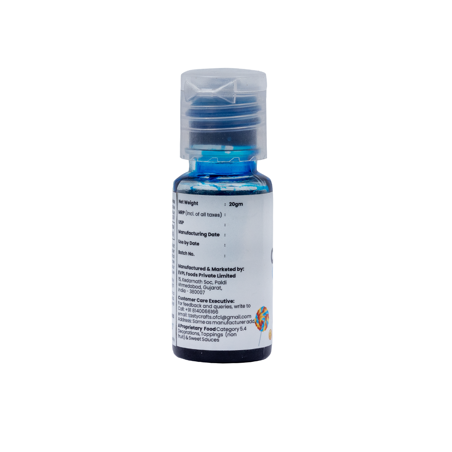 Tastycraft Candy Color Blue 20 Gram expiry - Feb 2026
