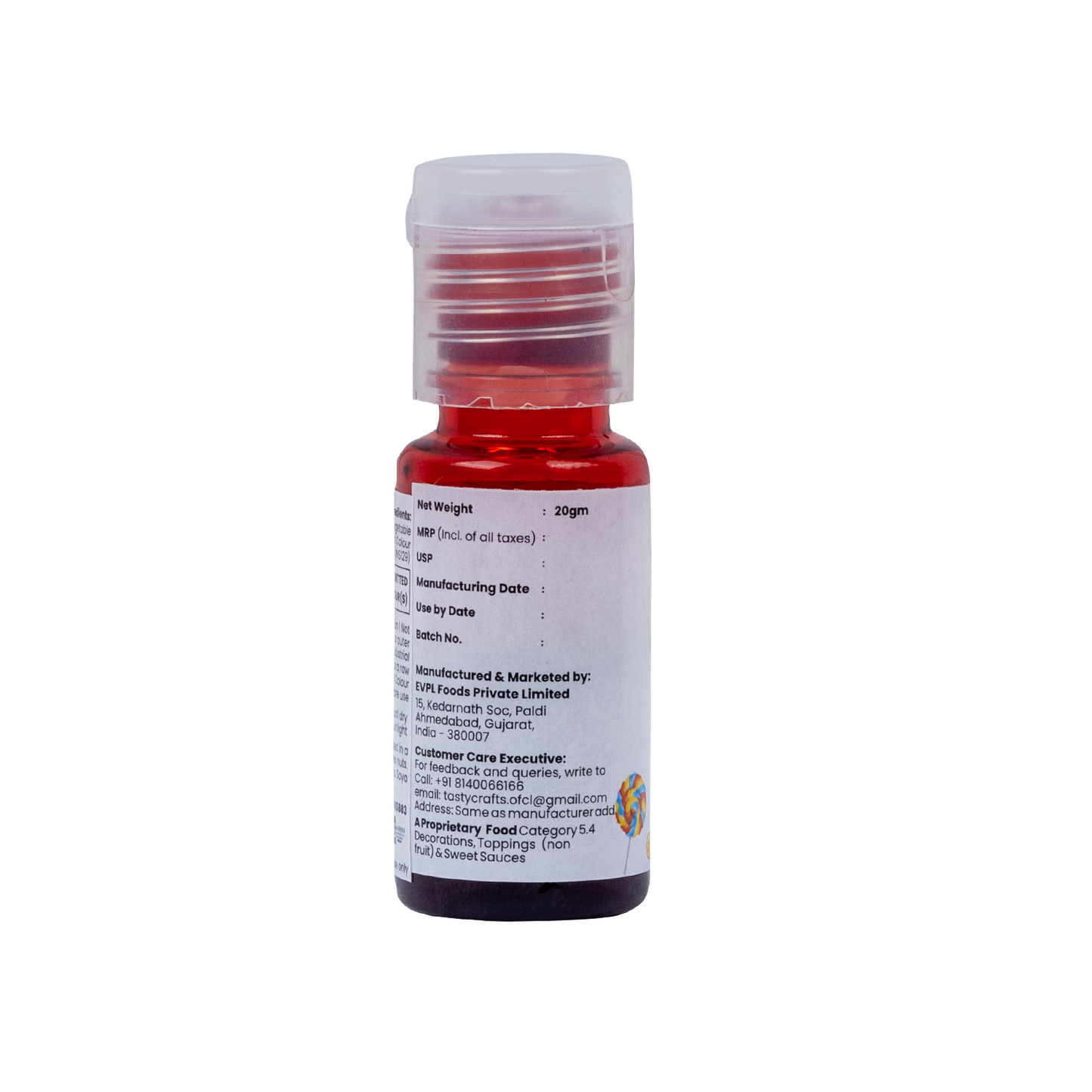 Tastycraft Candy Color Red 20 Gram