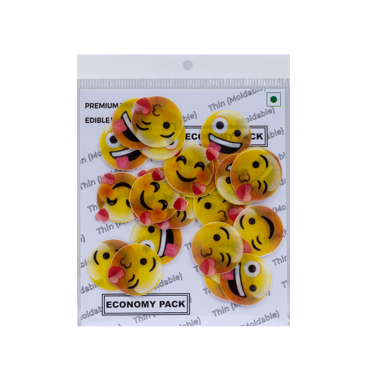 Emoji Edible Pre-Cut Wafers (WPC-609)