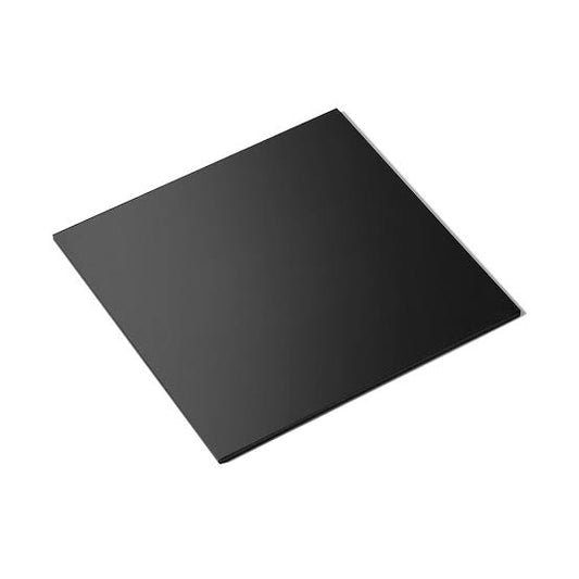 Square 6 inch Black Base Board