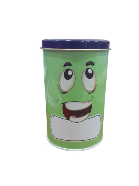 Cartoon cookie tin