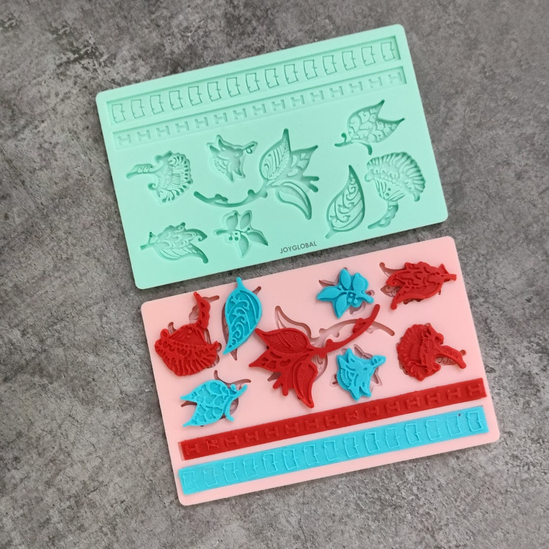 Fondant Premium Flower embossing mould