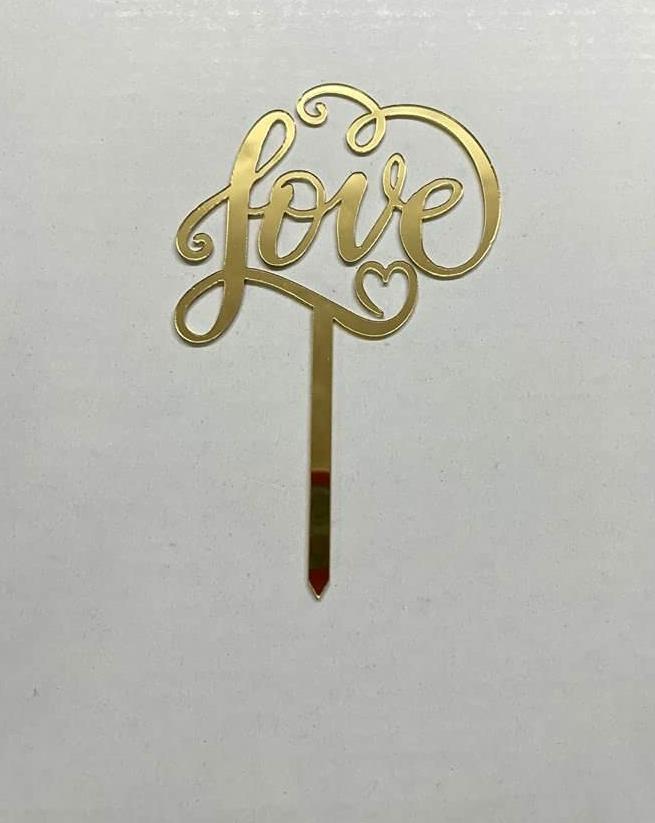 love topper szie -3 inch