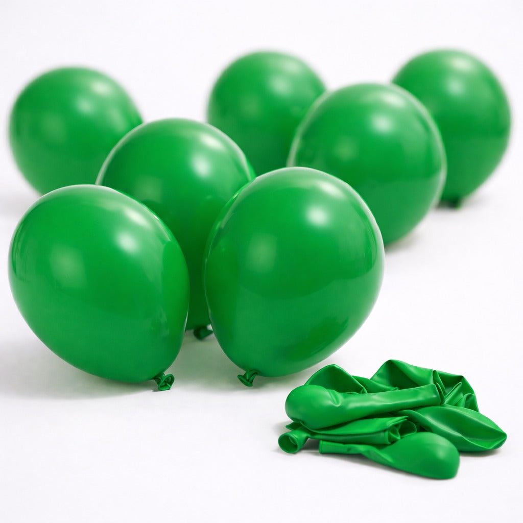 Dark Green metallic Balloons (Pack Of 50)