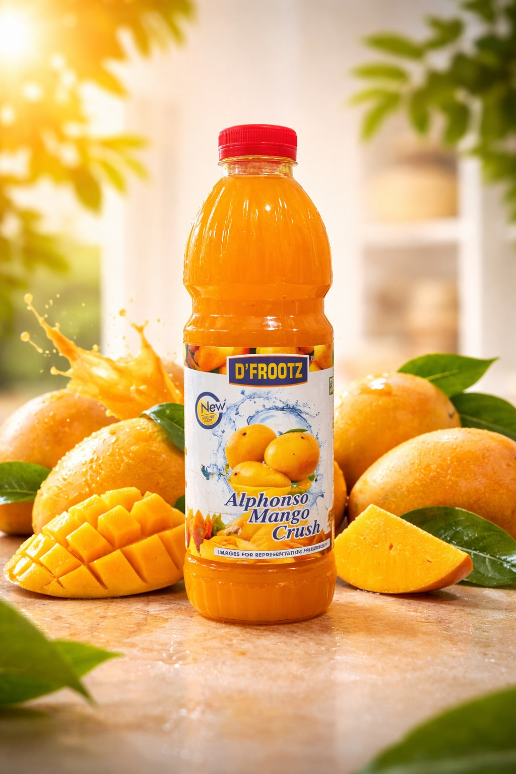 Delta D' Frootz Mango Crush 1 Ltr
