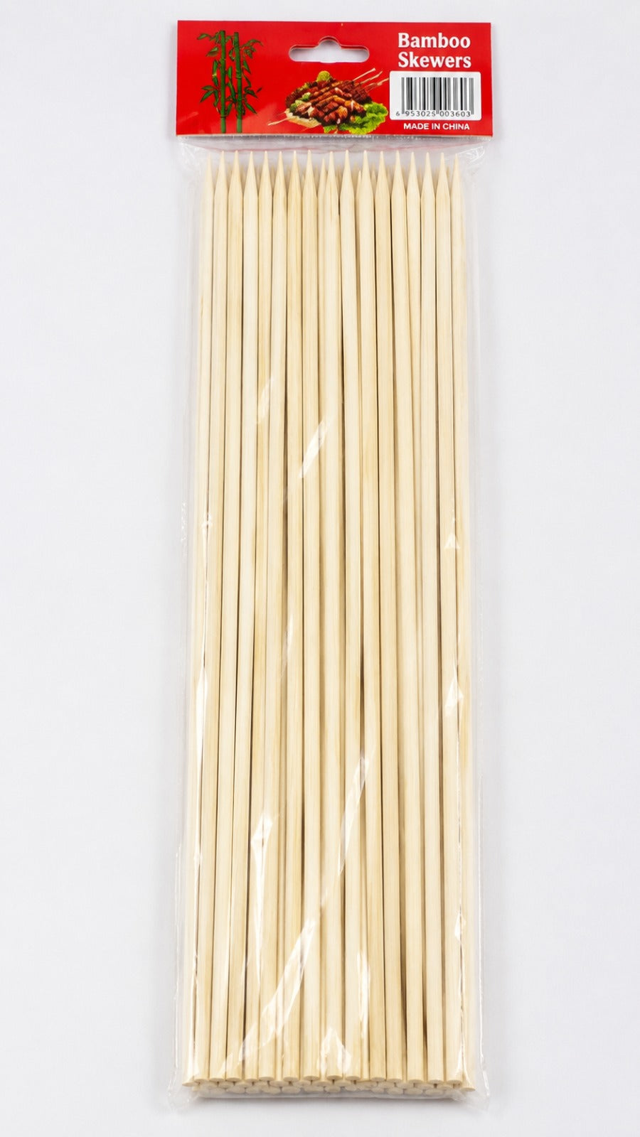 14 inch (3mm thick) Wooden Skewers Approx 40 pcs